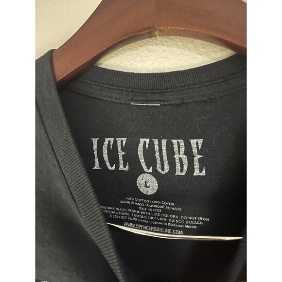 Modern Ice Cube Rap Black Culture T-Shirt Music Graphic Print Men's Size Large - Picture 4 of 4
